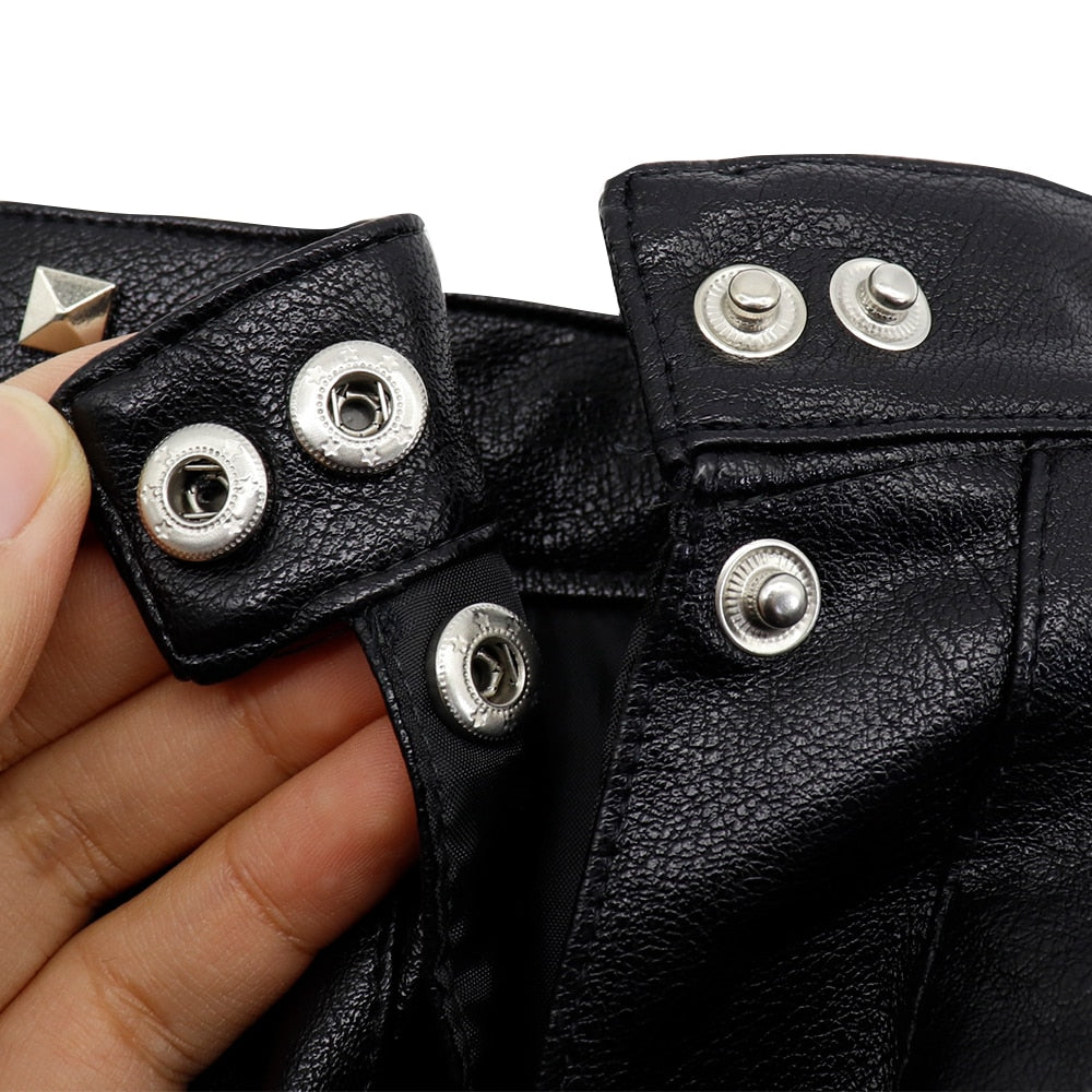Brehn | Coole niedliche Leder Haustierjacke