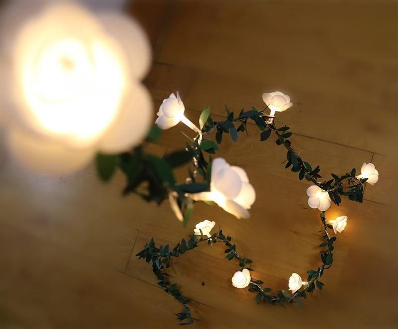 Erhellen Sie Ihre Räume LED-Blumen Verzaubernde Atmosphäre | Brehn