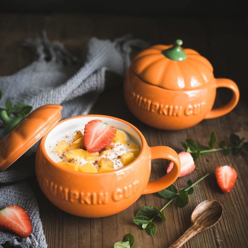 Kreative Keramische Kürbis Tasse Becher | Brehn