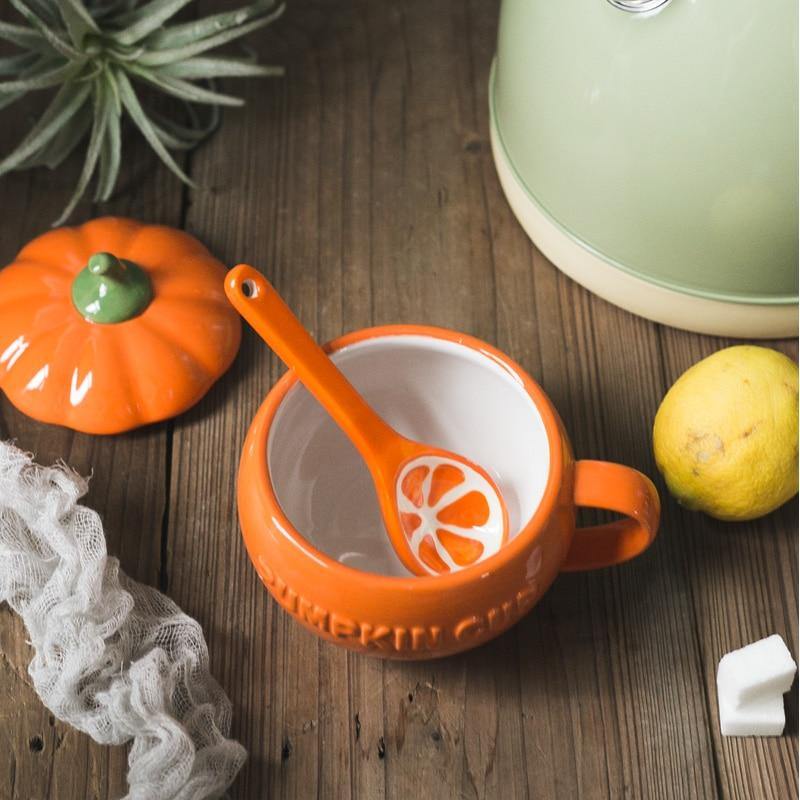 Kreative Keramische Kürbis Tasse Becher | Brehn