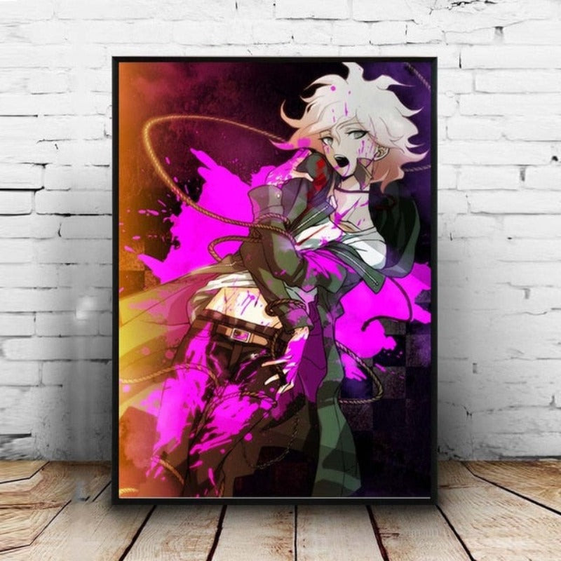 Hope's Peak Anime - Leinwand Wandkunst Malerei