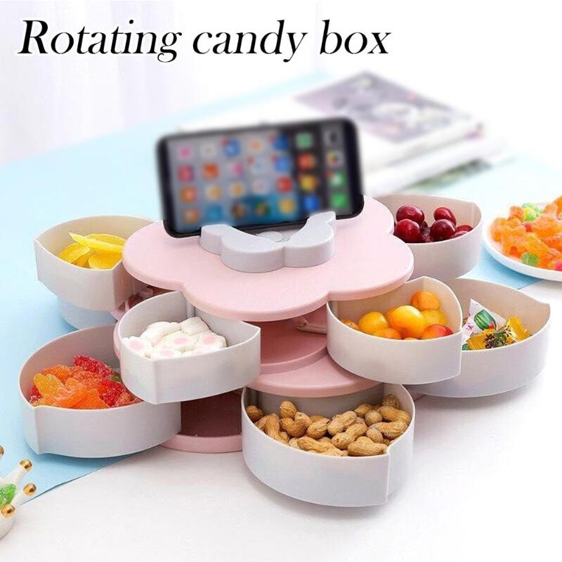 Petal-Shape Rotierende Snackbox