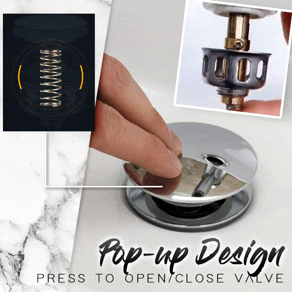 Basin Pop-Up Drain Filter | Brehn