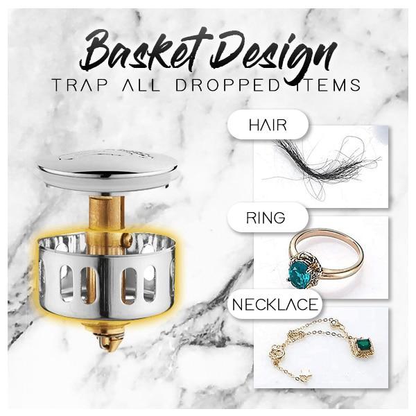 Basin Pop-Up Drain Filter | Brehn