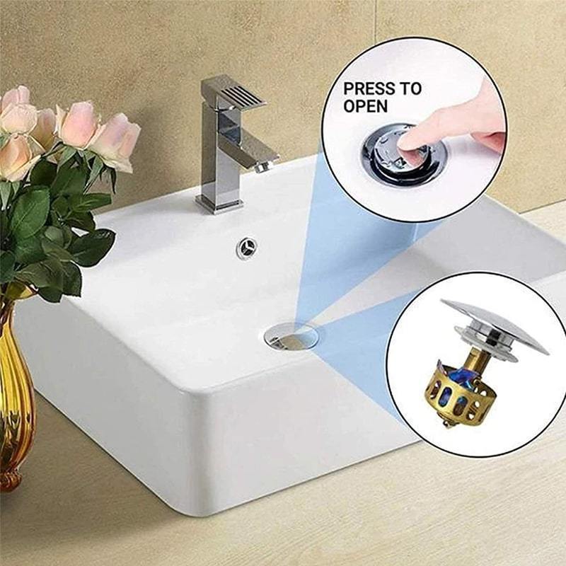 Basin Pop-Up Drain Filter | Brehn