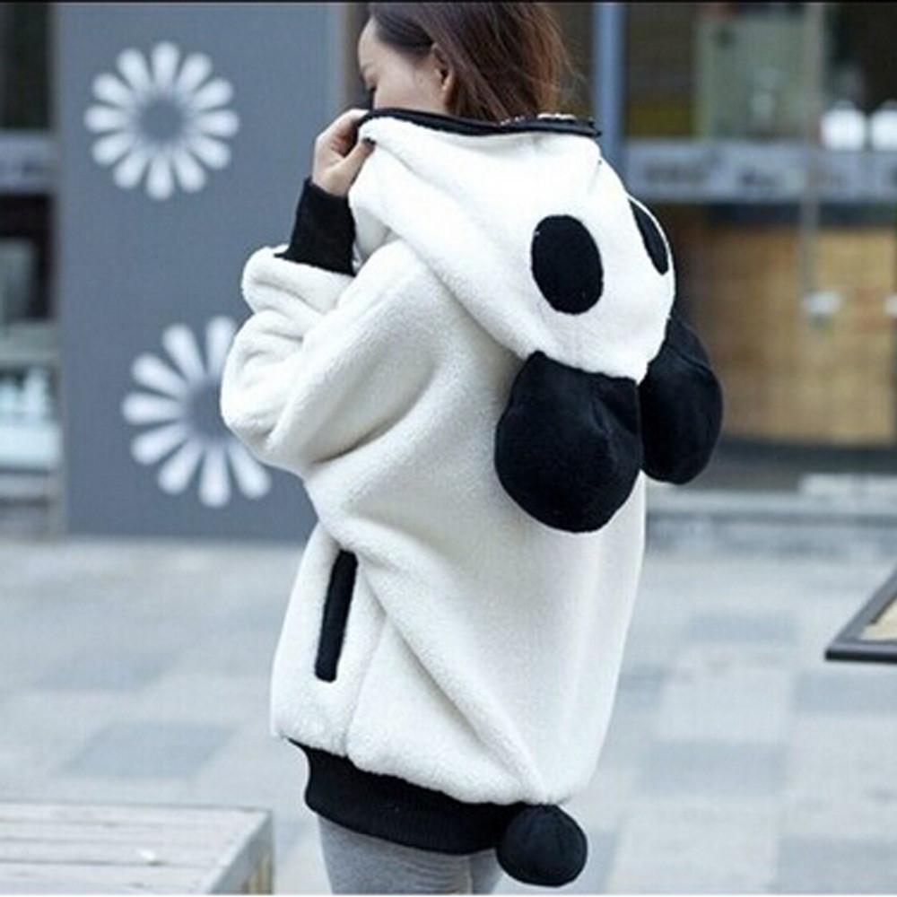 Fluffy Panda Hoodie | Brehn