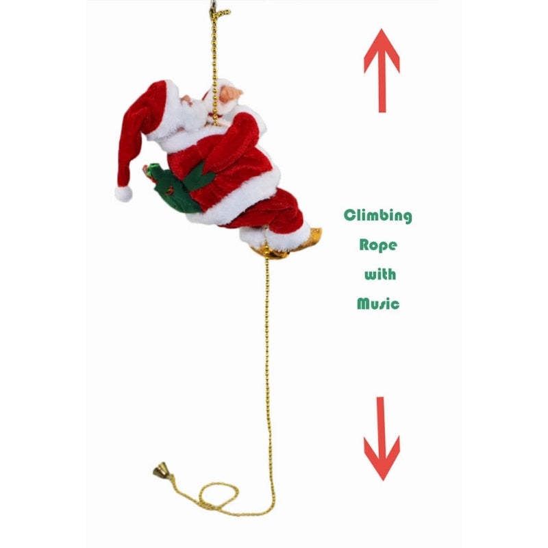 Kletternder Santa Leiter | Brehn