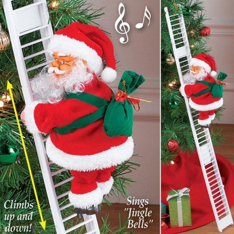 Kletternder Santa Leiter | Brehn
