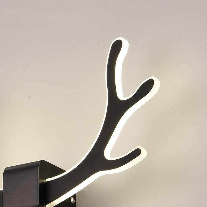Kreative Rehgeweih Wandlampe mit Bewegungssensor