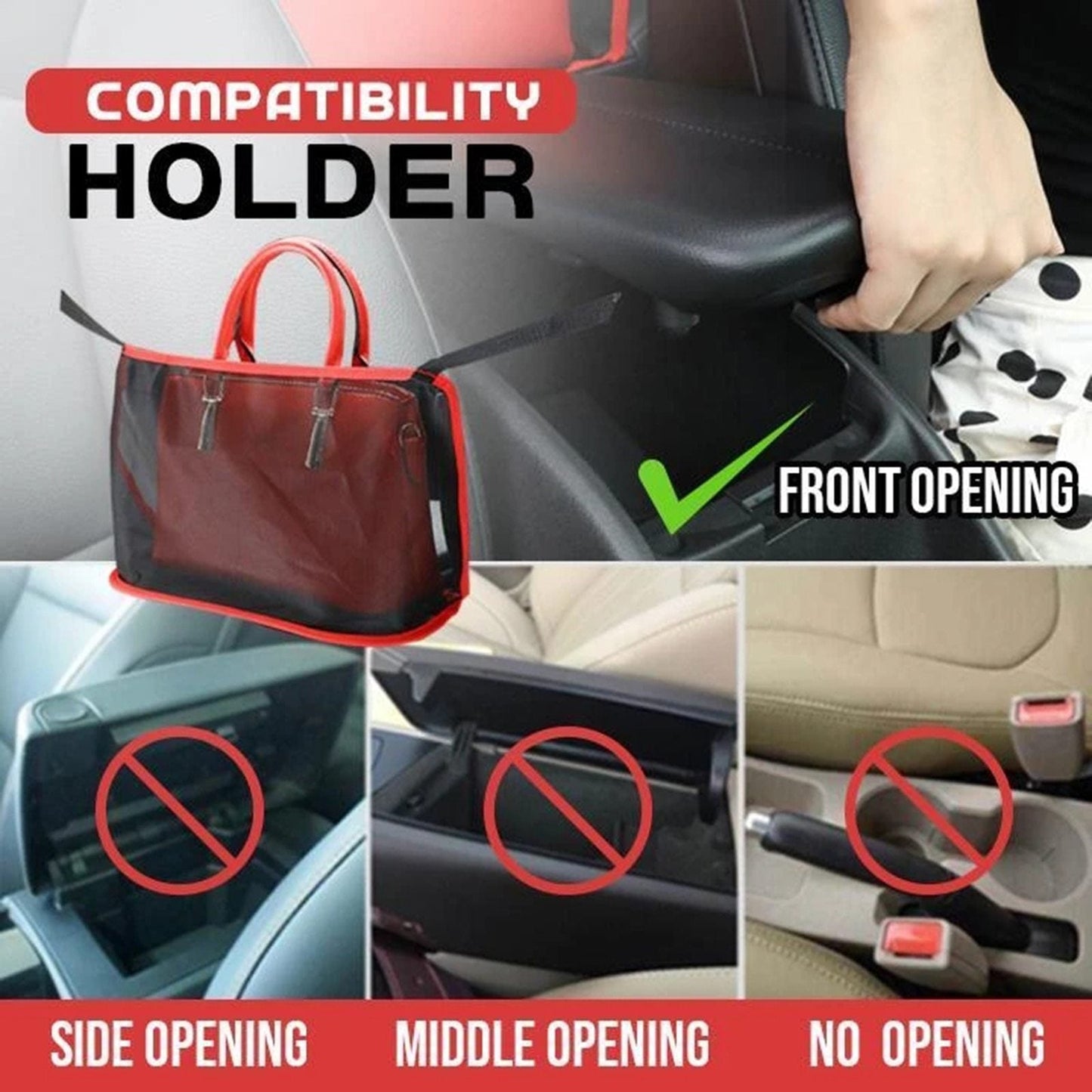 Auto-Netztasche Handtaschenhalter | Brehn