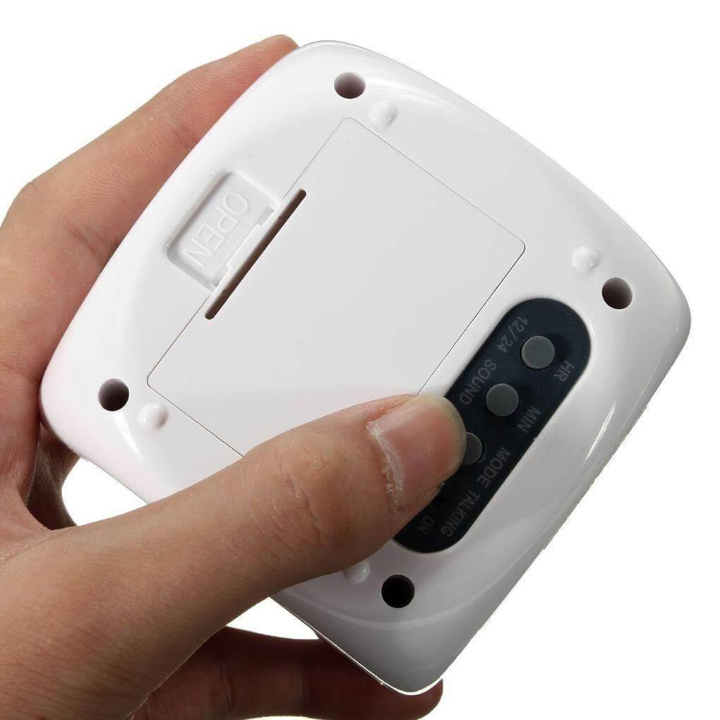LCD-Projektionsanzeige Digitaler Wecker | Brehn