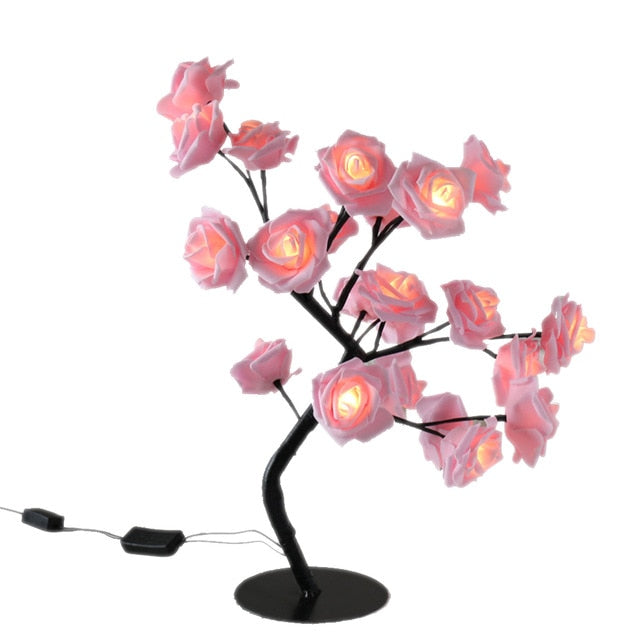Beleuchteter Rosenbaum - LumiRose | Brehn