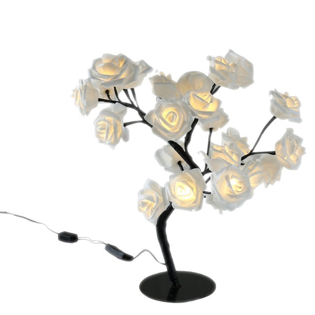 Beleuchteter Rosenbaum - LumiRose | Brehn