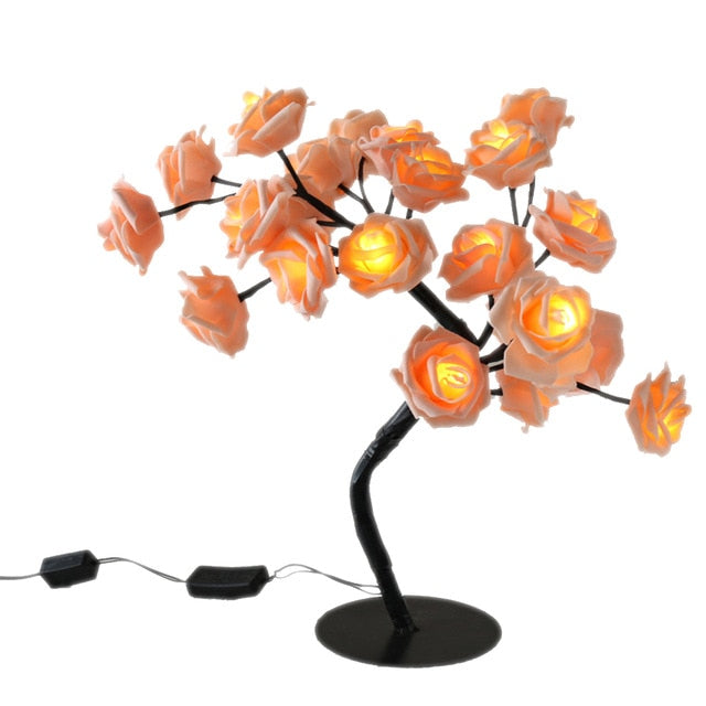 Beleuchteter Rosenbaum - LumiRose | Brehn