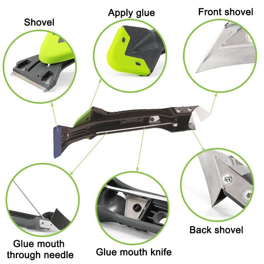 5in1 Silikon Entferner Schaber Reparatur Werkzeug | Brehn