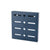 2PCS Quadrat Pastell Mavi Wandmontierter Messerorganizer | Brehn