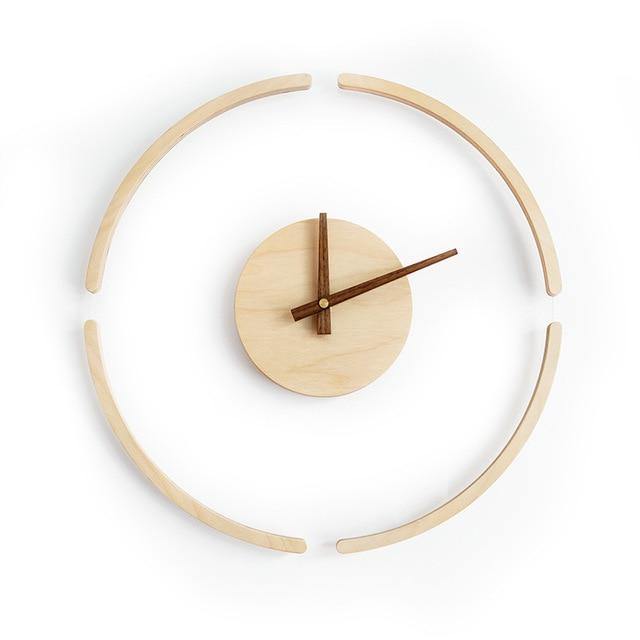 Kreative transparente Aufhängung Wanduhr | Brehn