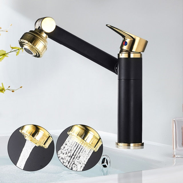 Elegante Luxus Rotierender Becken Wasserhahn