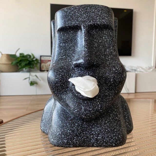 Stein Statue Tissue Box | Brehn