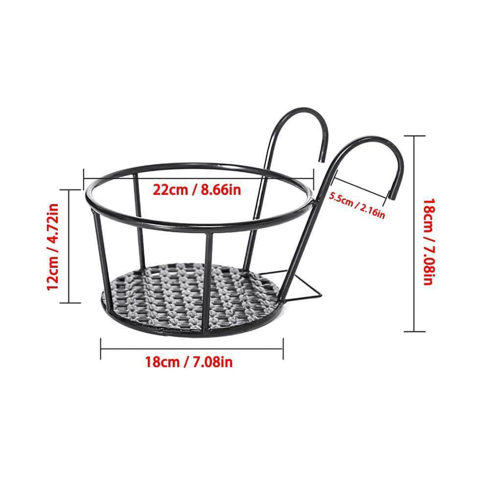 Eisen Outdoor Hängende Körbe Blumentopf Halter | Brehn