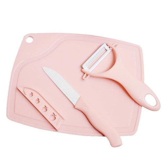 3-teiliges Pastell Schneideküchen Set | Brehn