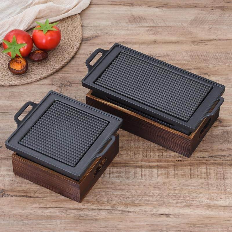 Raucharmer tragbarer japanischer Antihaft-BBQ-Grill | Brehn