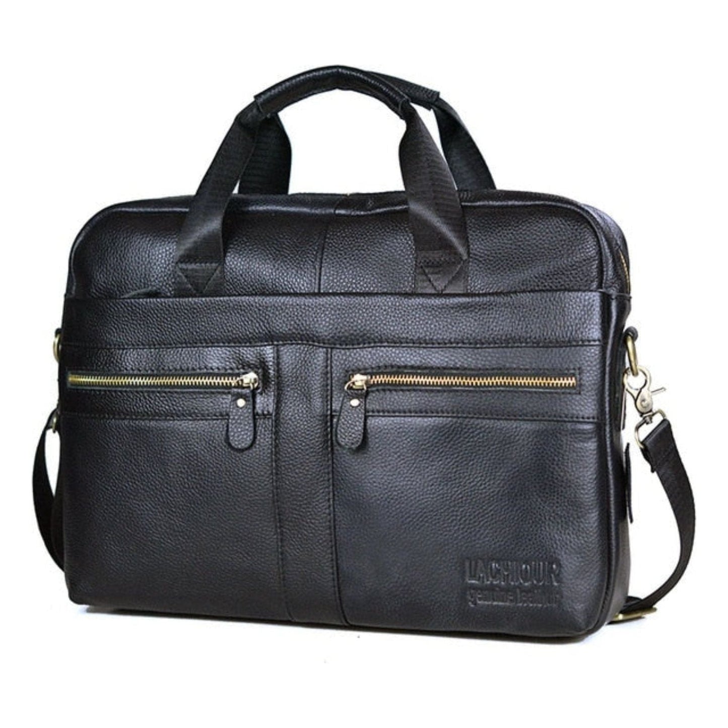 Karsten Bag - Echtes Leder Laptop Geschäftsreisetasche | Brehn