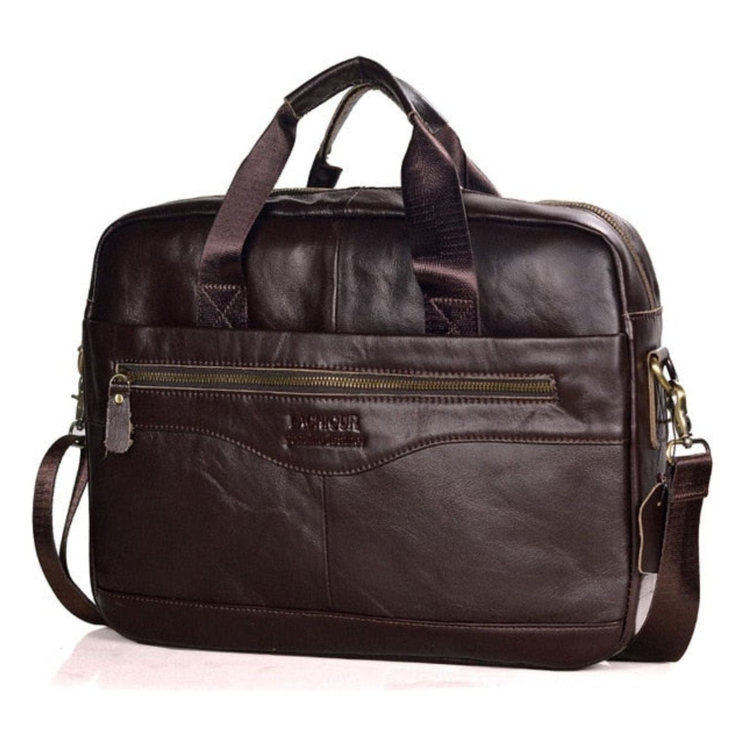 Karsten Bag - Echtes Leder Laptop Geschäftsreisetasche | Brehn