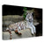 Liegender Weißer Tiger - Leinwand Wandkunst Gemälde