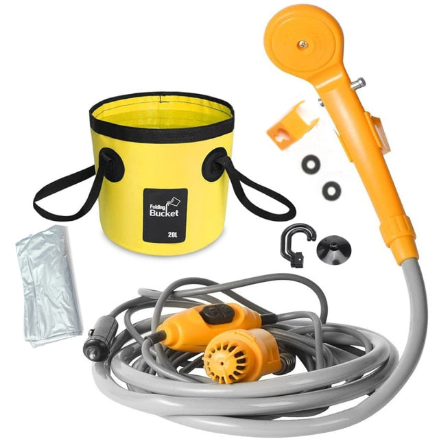 Tragbare elektrische Pumpe Auto-Waschset | Brehn