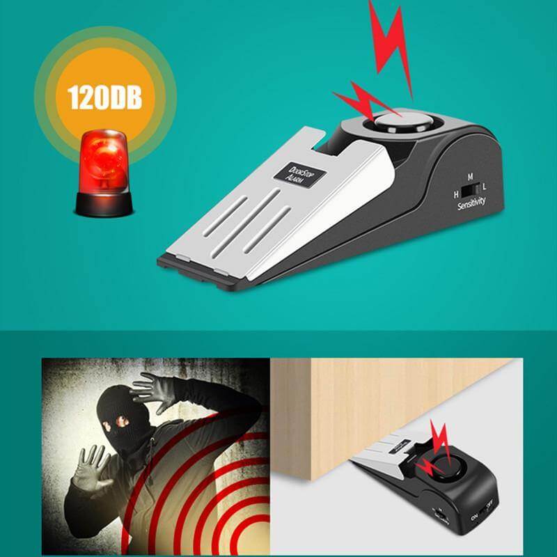 Tragbare drahtlose Alarmtürstopper | Brehn