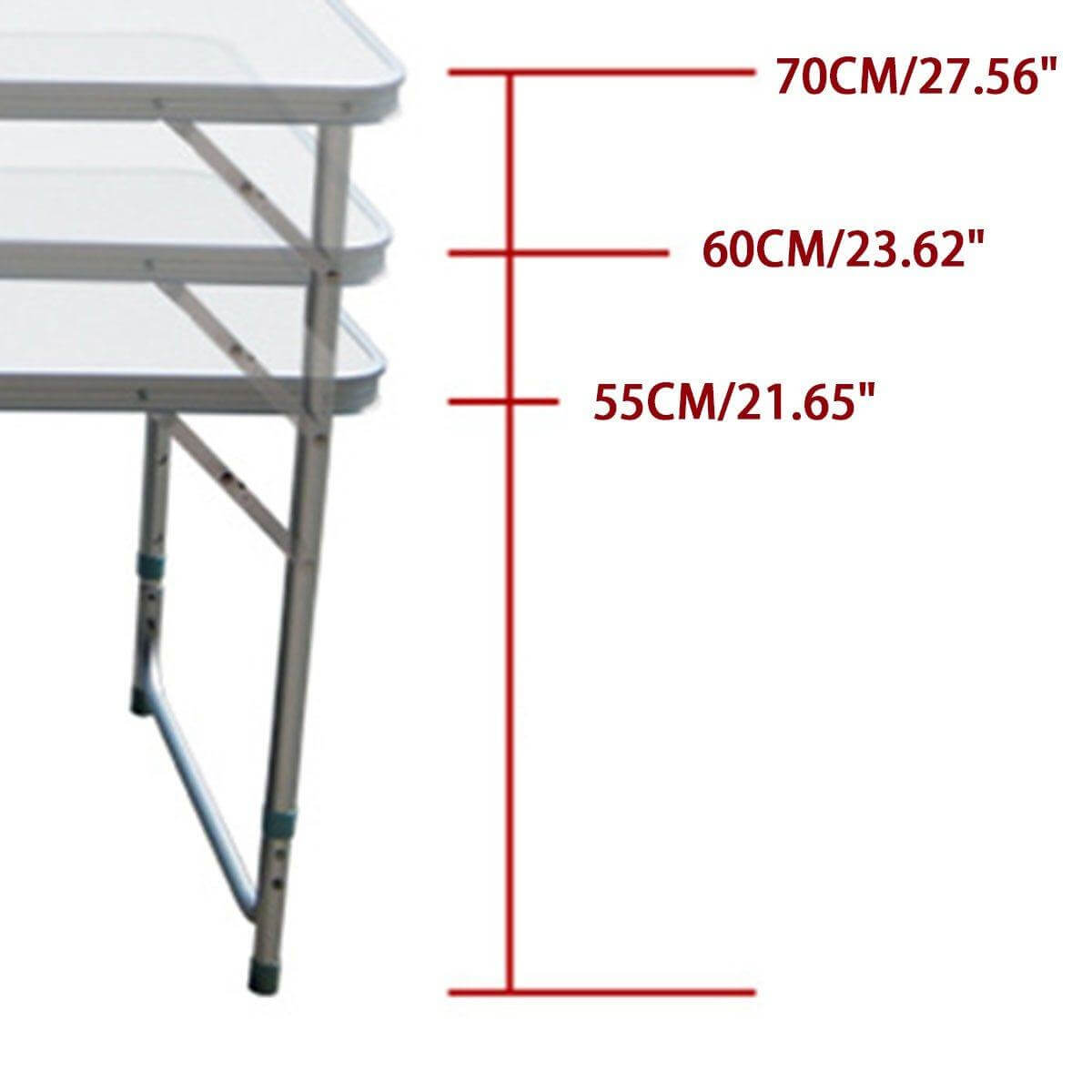 Outdoor Wasserdicht Verstellbar Faltbar Picknicktisch Set | Brehn
