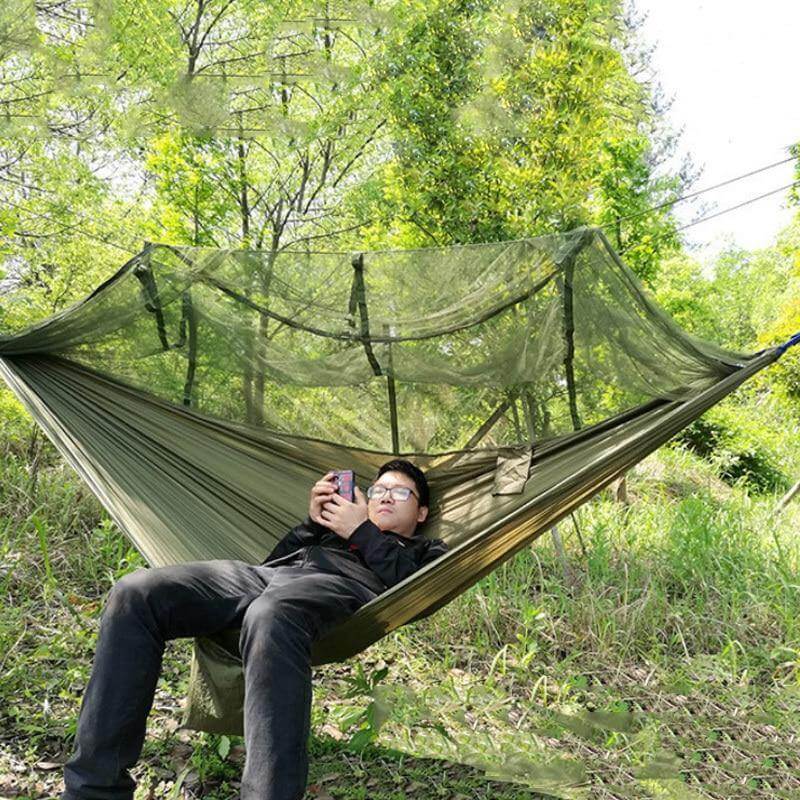 Portable Abenteuer Camping Outdoor Moskito Netz Hängematte | Brehn