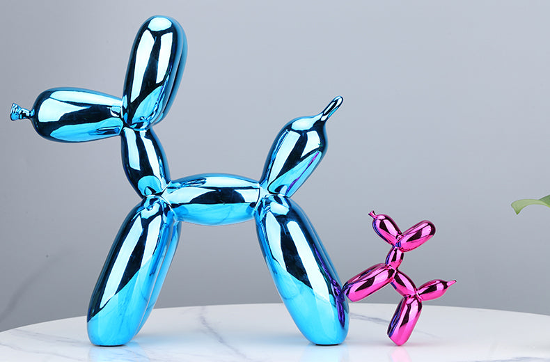 Nordic Resin Balloon Dog Figuren | Brehn