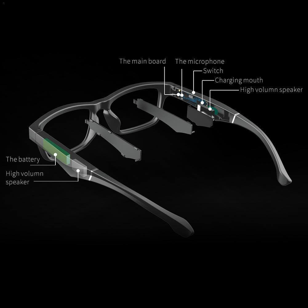 Smart Bluetooth Eingebaute Lautsprecher Headset Brille | Brehn