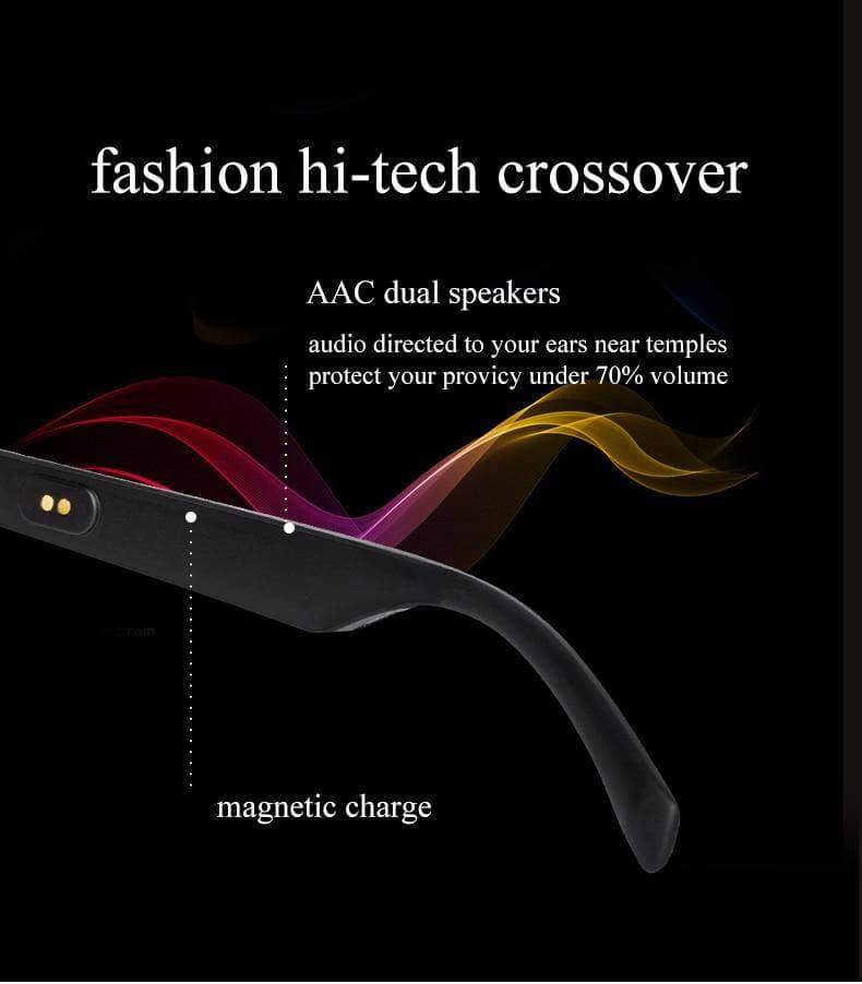 Smart Bluetooth Eingebaute Lautsprecher Headset Brille | Brehn