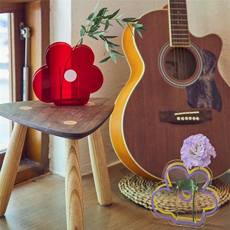 Nordic Modern Geometrische Regenbogenvase | Brehn