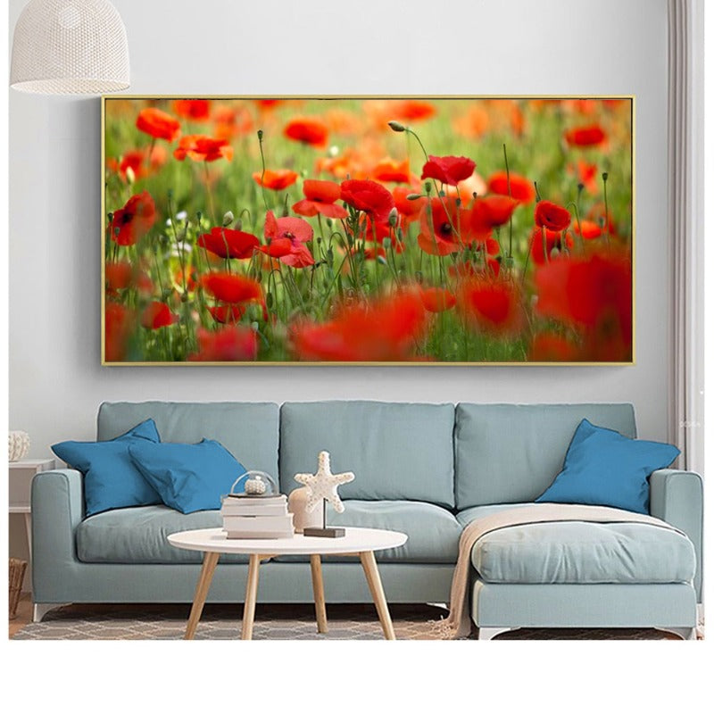 Mohnblume – Leinwandbild