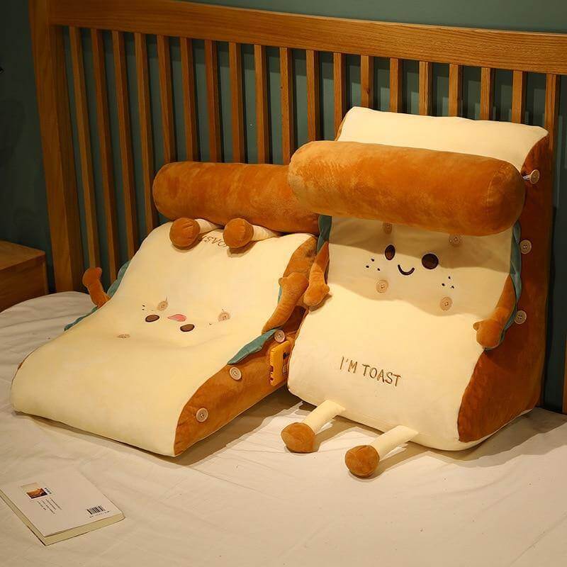 I AM TOAST Süßes Nachttisch Bequem WashaBrehne Kissen