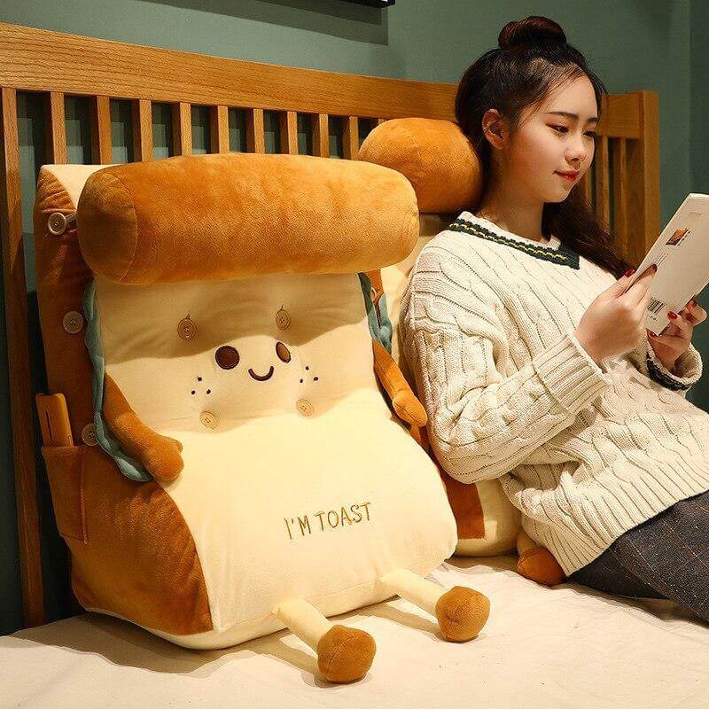 I AM TOAST Cute Nachttisch Bequeme Waschbare Kissen | Brehn