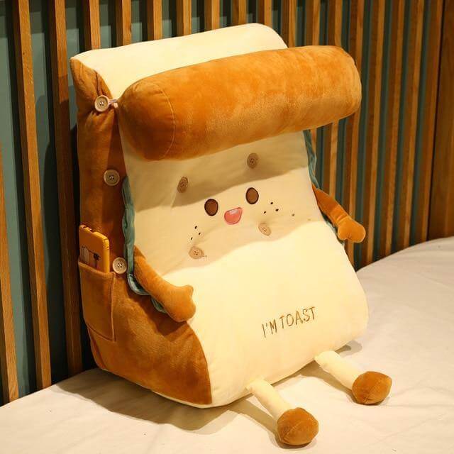 I AM TOAST Süßes Nachttisch Bequem WashaBrehne Kissen