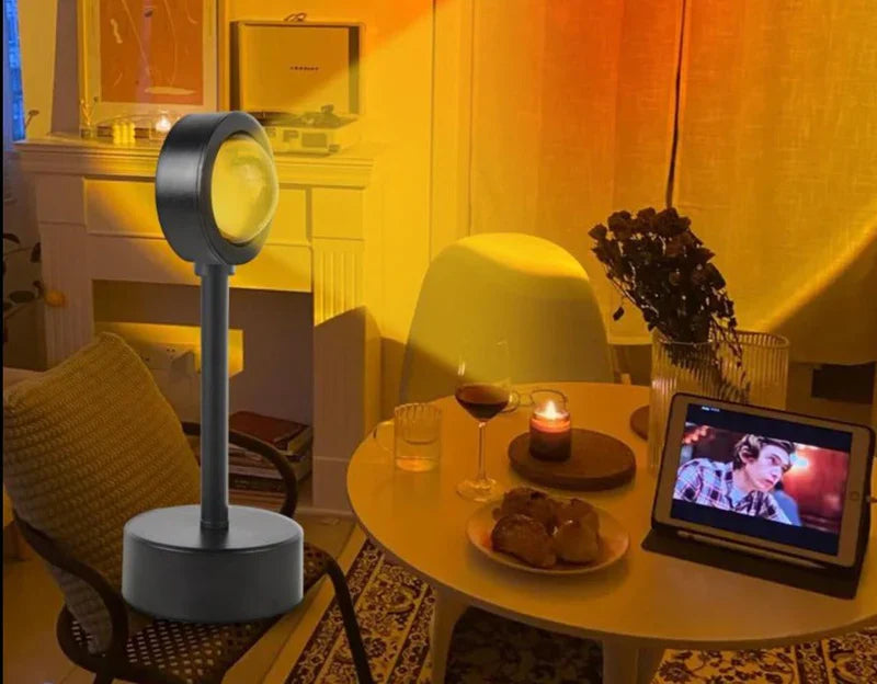 Sonnenuntergang Lampe mit 4 Farben - GlowSphere | Brehn