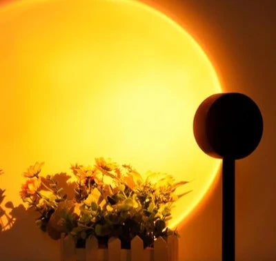 Sonnenuntergang Lampe mit 4 Farben - GlowSphere | Brehn