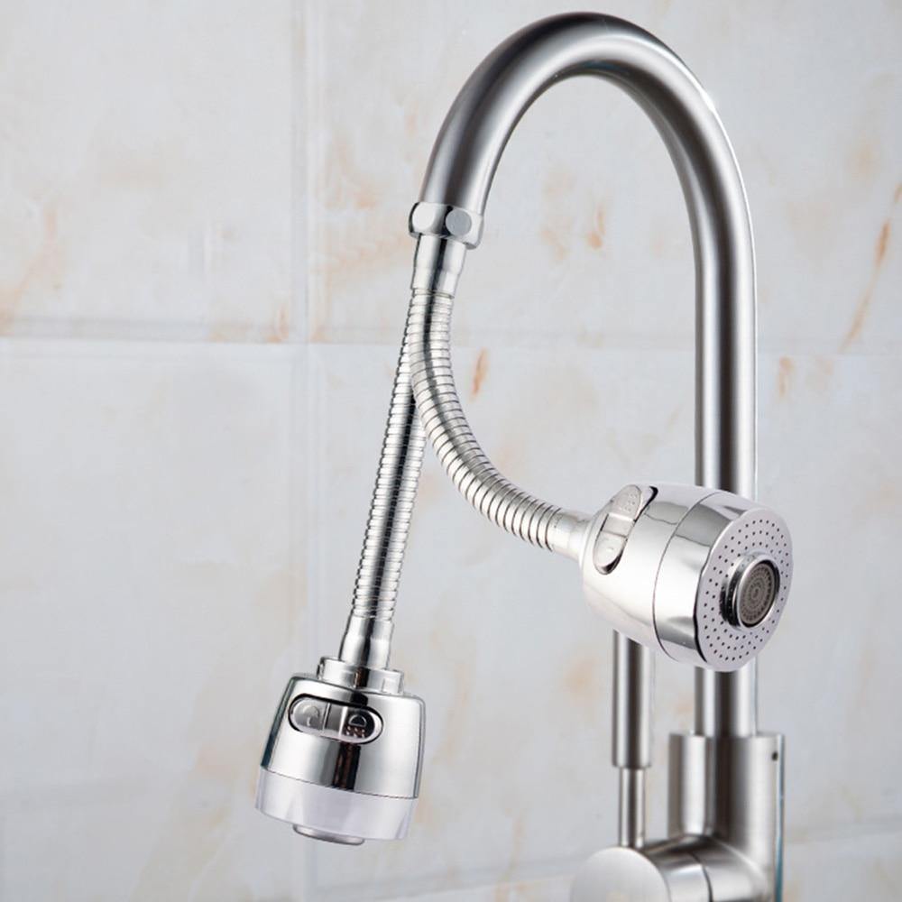 360 Grad drehbarer Wasser-sparender Wasserhahn Kopf