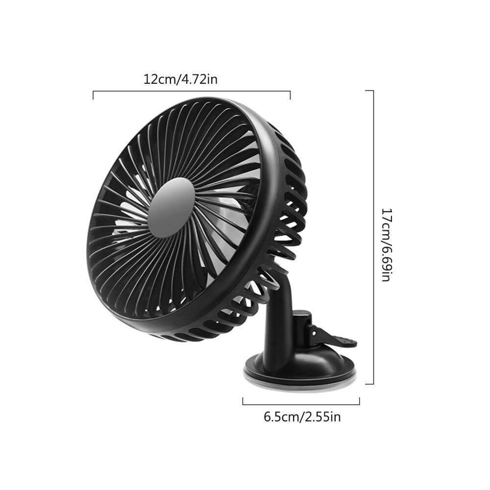 Verstellbarer Windkühlungs-Autofan | Brehn