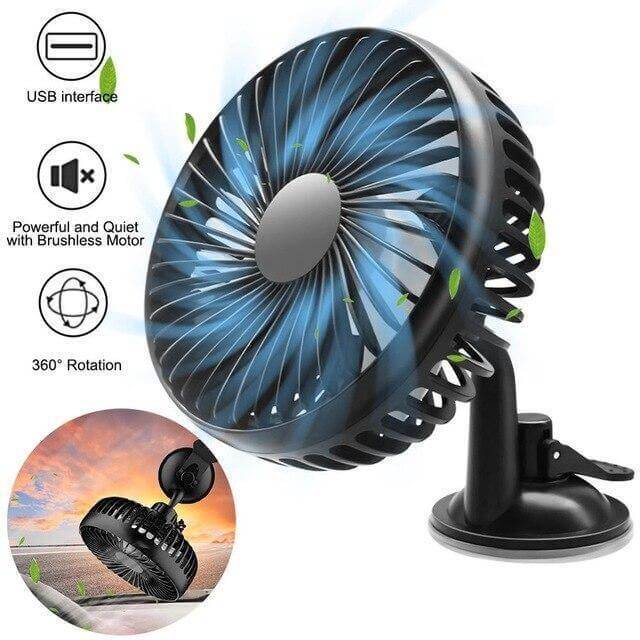 Verstellbarer Windkühlungs-Autofan | Brehn