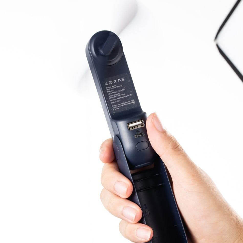Wiederaufladbarer tragbarer Handheld faltbarer Mini Ventilator | Brehn