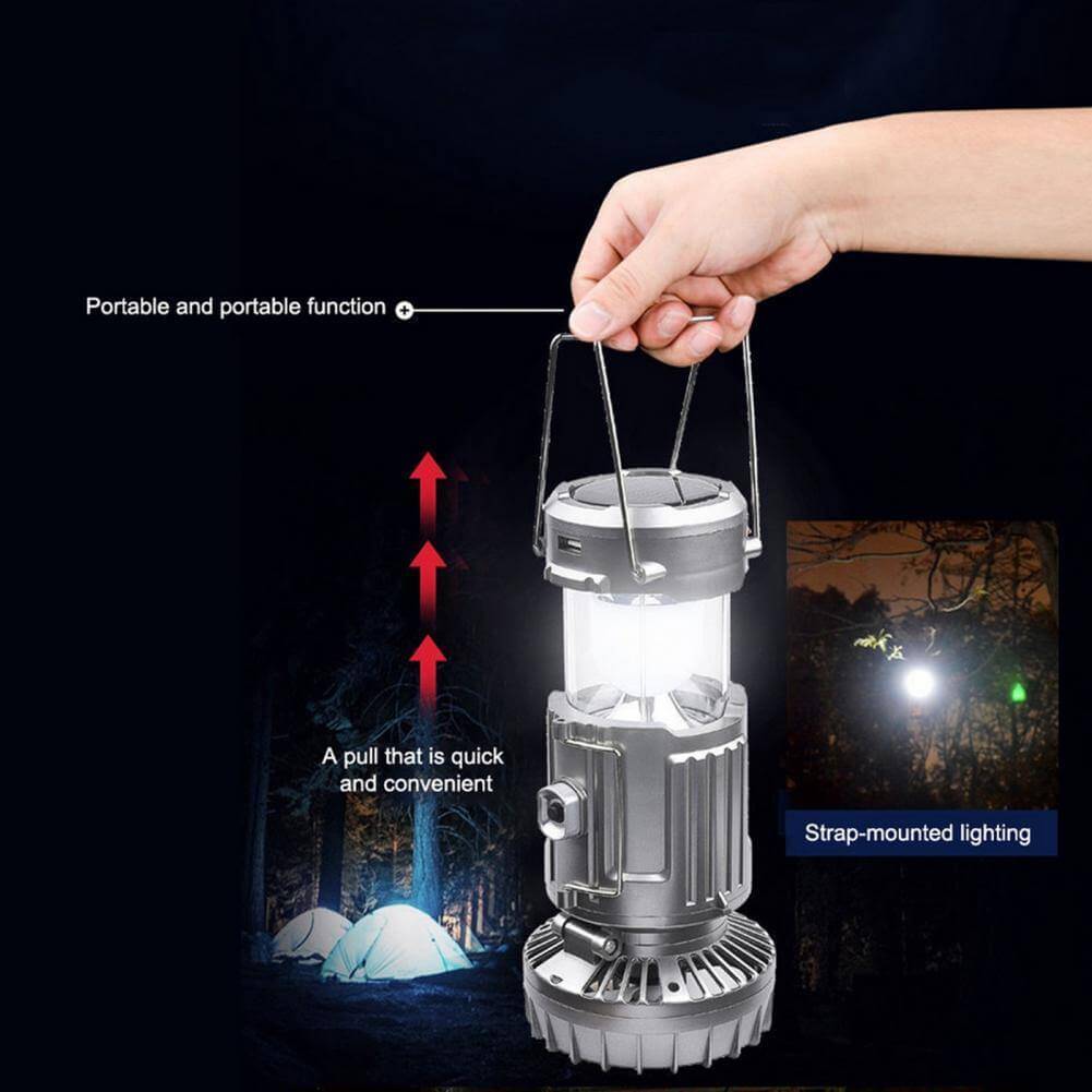 Multifunktionale Wasserfeste Camping Power Bank Licht | Brehn