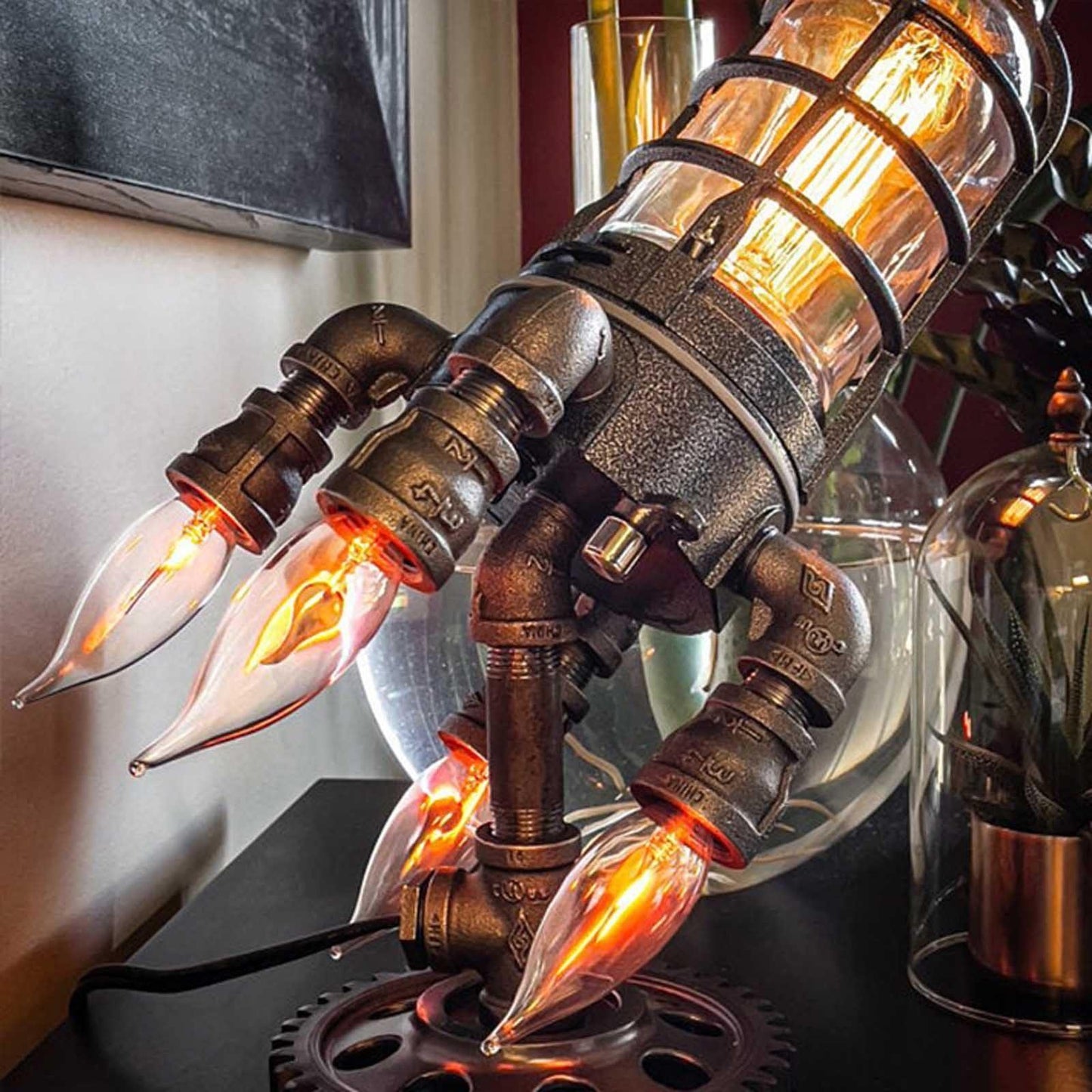 Brehn | Raketenraum Industrie Vintage Lampe