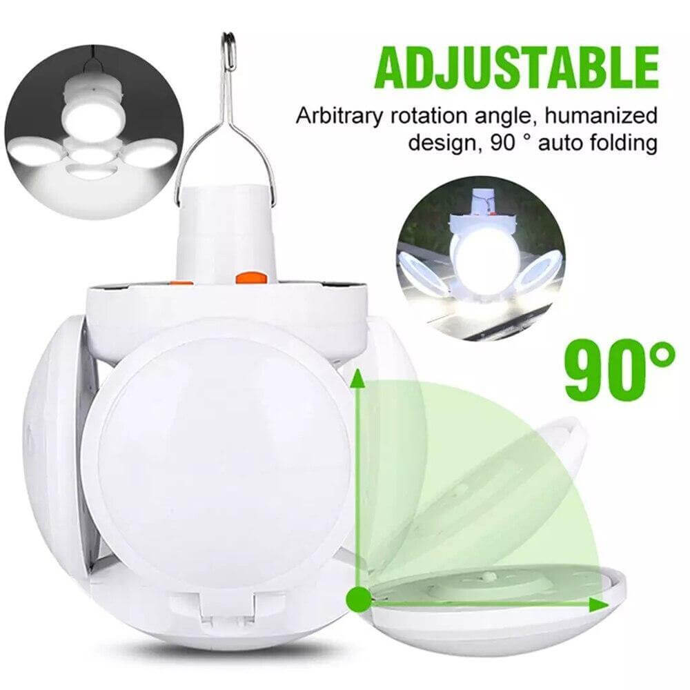 Wasserdichte wiederaufladbare Solar-Campinglampe | Brehn